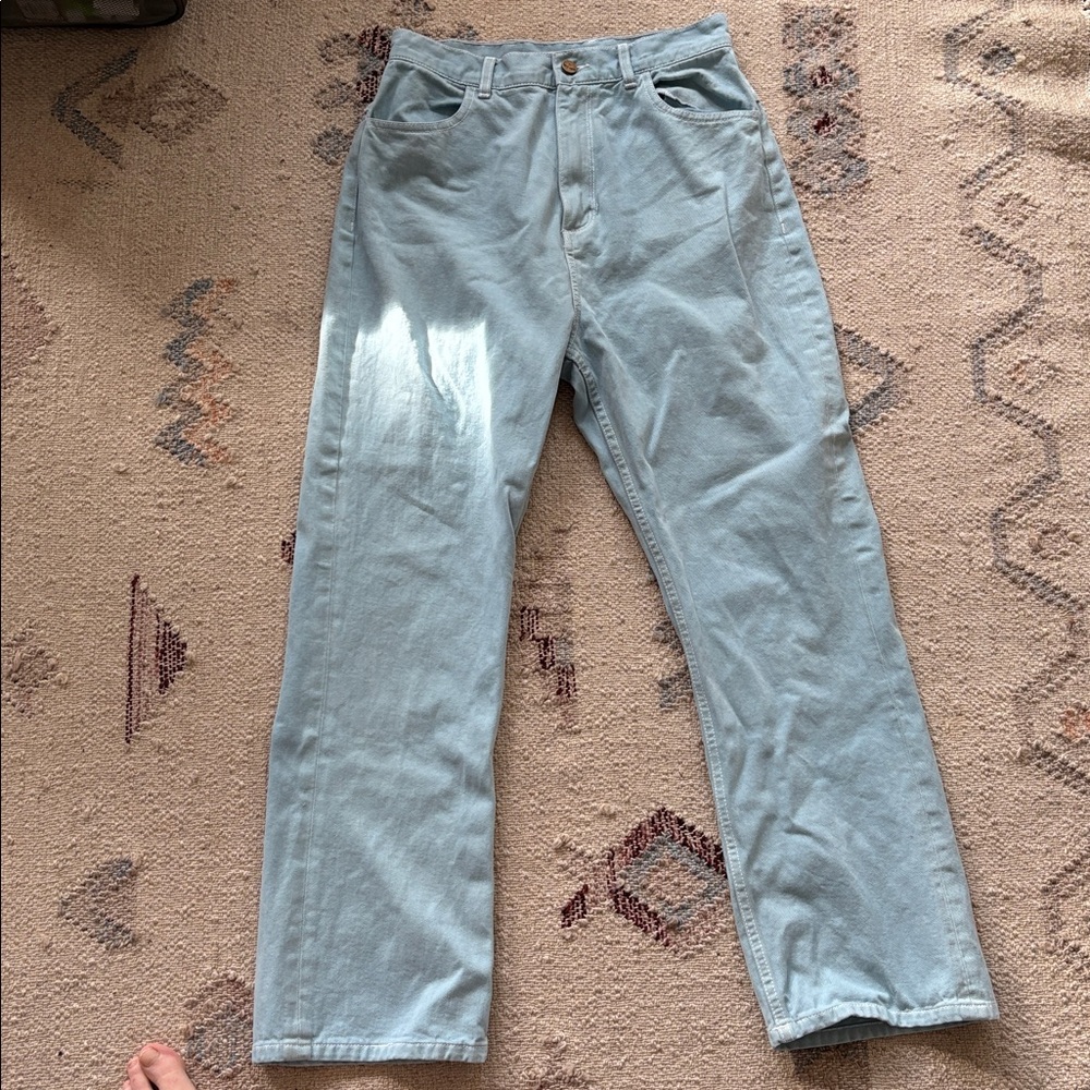 Rudy Jude Baby Blue Utility Jeans | Size 3